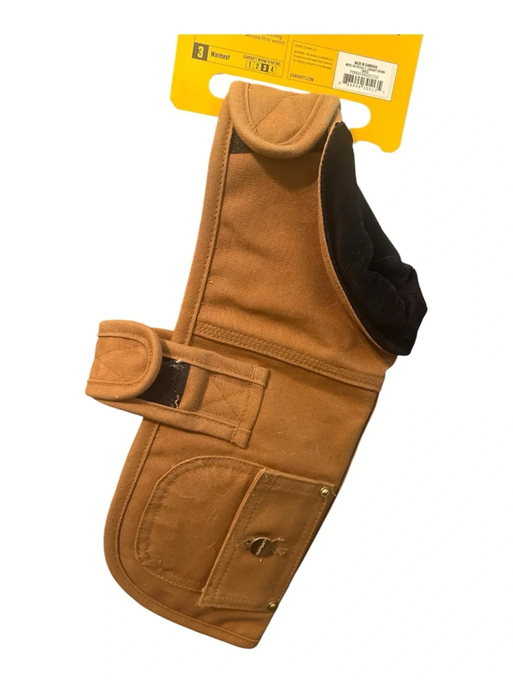 NWT Carhartt Insulated Dog Chore Coat Size Small 16”-21” Chest #3 Warmest